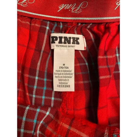 Victoria’s Secret PINK Medium red pajama lounge shorts - Picture 3 of 6